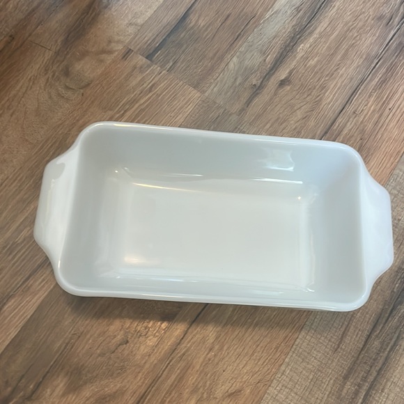 fire king meadow green loaf pan - Picture 2 of 3